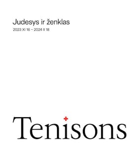 Modris Tenisonas: judesys ir ženklas poster