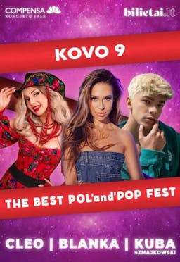 THE BEST POL'and'POP FEST: Blanka, Cleo, Kuba poster