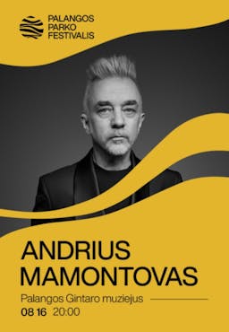 Andrius Mamontovas poster
