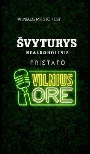 Miesto muzikos festivalis „Vilnius ORE“ poster