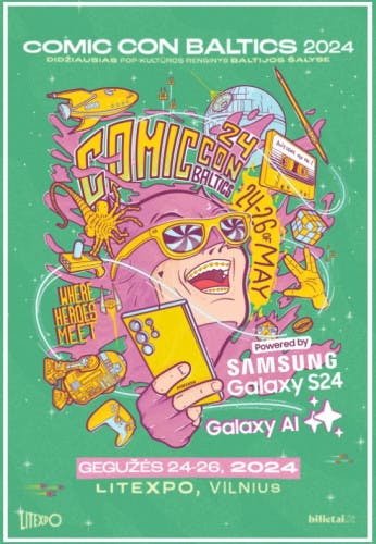 Comic Con Baltics 2024 powered by Samsung poster