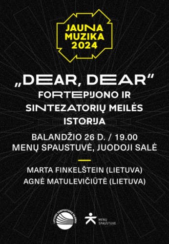''Dear, Dear'' | Fortepijono ir sintezatorių meilės istorija poster
