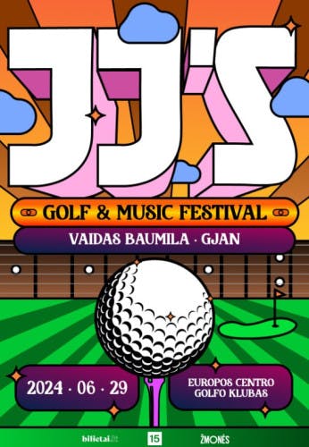 JJ's Golf & Music Festival poster