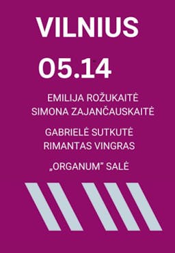 Koncertas Vilniuje poster