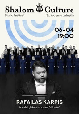 Rafailas Karpis ir valstybinis choras ''Vilnius'' poster