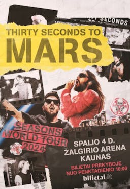 Thirty Seconds to Mars - Seasons poster