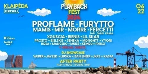 Playback Fest 24 poster